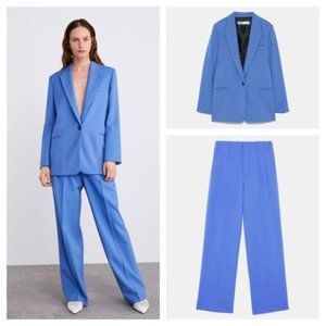 ZARA PANT SUIT MATCHING SET BLAZER PANTS